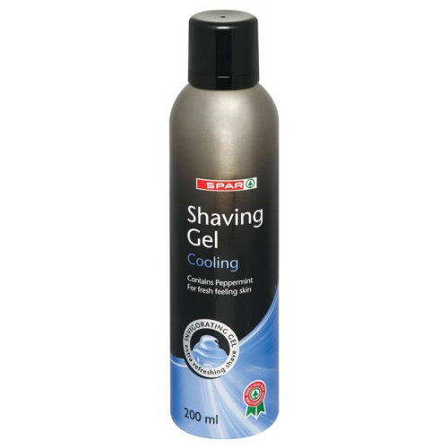 SPAR SHAVING GEL COOLING 200ML (FL) (RF)